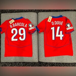 BRAND NEW Paris saint German 3rd kit barcola #29 d.doué#14